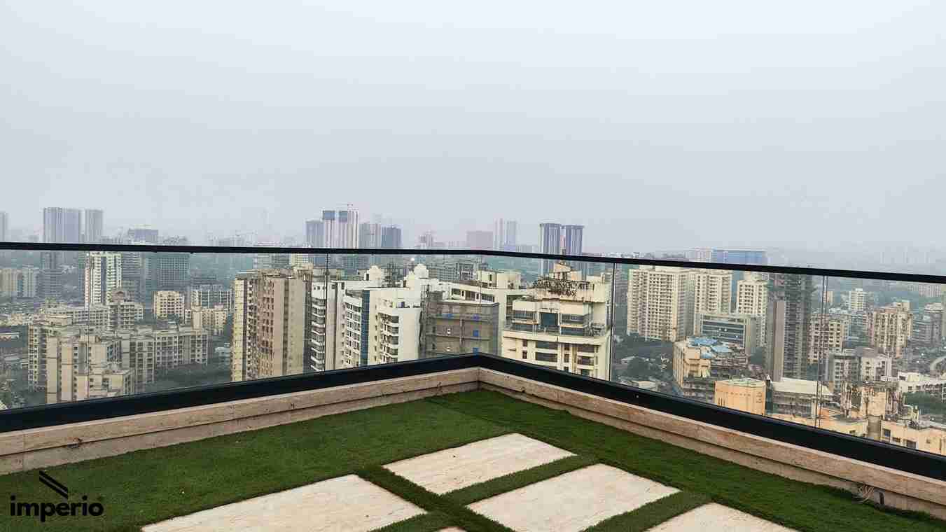 glass railing price in india - balcony glass railing by Imperio Railing