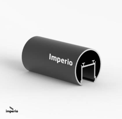 imperio round r50 black